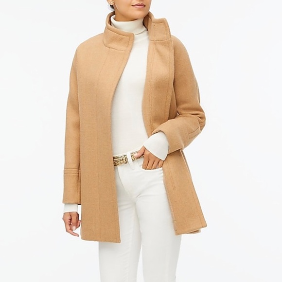 J. Crew Jackets & Blazers - J. Crew City Coat Size 2 Camel